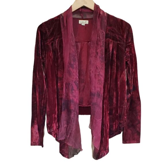 Velvet Cardigan - Picture 1 of 8